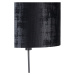 Stojacia lampa čierna tienidlo čierna 40 cm nastaviteľná - Parte