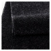 Kusový koberec Ata 7000 anthracite kruh - 160x160 (průměr) kruh cm Ayyildiz koberce