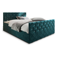 Expedo Čalúnená posteľ boxspring MINDY, 140x200,  magic velvet 2221