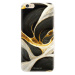 Odolné silikónové puzdro iSaprio - Black and Gold - iPhone 6/6S