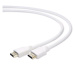 Kabel CABLEXPERT CC-HDMI4-W-10 HDMI-HDMI 3m, 1.4, M/M stíněný, zlacené kontakty, bílý