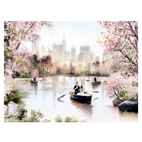 Obraz Styler Canvas Romantic Lake, 85 x 113 cm