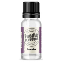 Prírodná koncentrovaná vôňa 15ml levandule - Foodie Flavours - Foodie Flavours