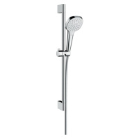 Hansgrohe Croma Select E, sprchová sada 1jet so sprchovou tyčou 65 cm, biela/chrómová, HAN-26584