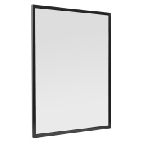 Zrkadlo Naturel Oxo v čiernom ráme, 60x80 cm, ALUZ6080C