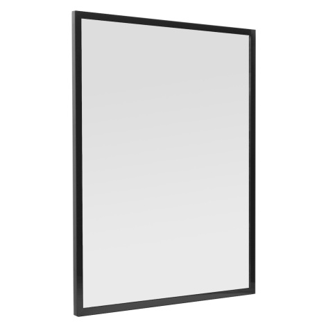 Zrkadlo Naturel Oxo v čiernom ráme, 60x80 cm, ALUZ6080C