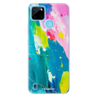 Odolné silikónové puzdro iSaprio - Abstract Paint 04 - Realme C21Y / C25Y