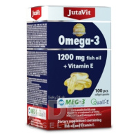 JutaVit Omega-3 1200 rybí olej + vitamín E