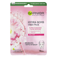 GARNIER Skin Naturals Hydra Bomb Textilná maska ​​Sakura 28 g