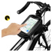 Univerzálny nosič na bicykel/bicykel, taška, 6,5&quot;, montáž na rám, vodotesný, WildMan E2-M, 