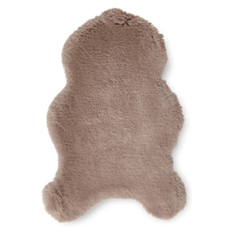 Svetlohnedá syntetická kožušina 60x90 cm Super Teddy – Think Rugs