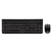 CHERRY set klávesnica + myš DC 2000/ drôtový/ USB/ čierna/ CZ+SK layout