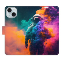 Flipové puzdro iSaprio - Astronaut in Colours 02 - iPhone 15
