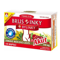 TEREZIA Brusinky + bylinky akut 10 kapsúl