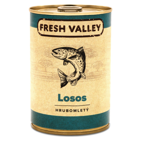 Fresh Valley konzerva s lososom 400 g
