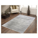 Kusový koberec Microsofty 8301 Light grey - 60x100 cm Berfin Dywany