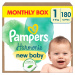 PAMPERS Harmonie Baby veľ.1 - Mesačný balík 180 ks