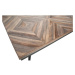 Jedálenský stôl z akáciového dreva BePureHome Rhombic, 220 × 90 cm