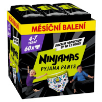 PAMPERS Ninjamas pants S7 Space 17-30 kg 60 kusov