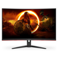 AOC C32G2ZE/BK monitor 31,5