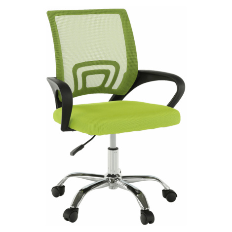 Kancelárska stolička, zelená/čierna, DEX 2 NEW Tempo Kondela