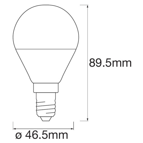 LEDVANCE SMART+ WiFi E14 5W kvapka RGBW 3ks