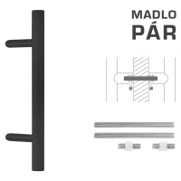 FT - MADLO kód K10 Ø 35 mm UN pár Ø 30 mm, 700 mm, 1000 mm