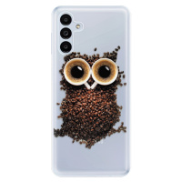 Odolné silikónové puzdro iSaprio - Owl And Coffee - Samsung Galaxy A13 5G