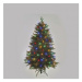 LED vianočná reťaz, 12 m, vonkajšia aj vnútorná, multicolor, programy (EMOS)