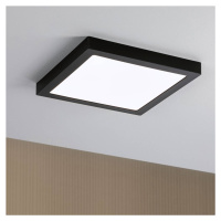 Paulmann Abia LED panel 4 000K hranatý 30cm čierna