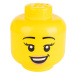 Úložný box v tvare hlavy LEGO (Happy Girl)