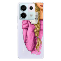 Odolné silikónové puzdro iSaprio - My Coffe and Blond Girl - Xiaomi Redmi Note 13 Pro 5G / Poco 