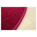 Kusový koberec Eton vínově červený květina - 160x160 kytka cm Vopi koberce
