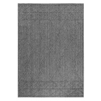 Kusový koberec Patara 4955 Grey – na von aj na doma Rozmery kobercov: 120x170