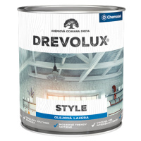 DREVOLUX STYLE - Olejová dekoračná lazúra s voskom 0,75 L sivá drevolux
