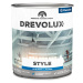 DREVOLUX STYLE - Olejová dekoračná lazúra s voskom 0,75 L sivá drevolux