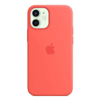 Puzdro Apple na Apple iPhone 12 mini Silicone MagSafe ružové