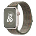 Apple Watch 49/45/44/42mm sekvojovo zelený / oranžový prevliekací športový remienok Nike