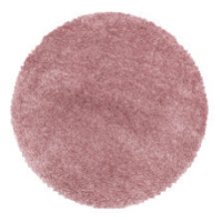 Kusový koberec Fluffy Shaggy 3500 rose kruh - 120x120 (průměr) kruh cm Ayyildiz koberce