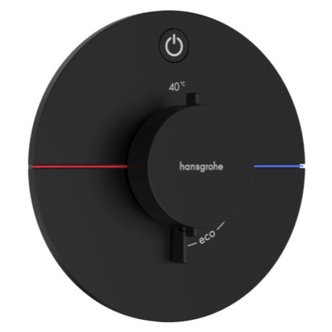 Hansgrohe ShowerSelect Comfort S sprchová batéria bez podomietkového telesa matná čierna 1555367
