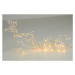 Nexos 42990 Svetelná dekorácia - vianočný sob, 80 cm, teple biely