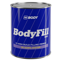 HB BODY FILL 300 - Dvojzložkový akrylátový plnič čierna 1 L