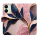 Flipové puzdro iSaprio - Pink Leaves - Xiaomi Redmi 13C