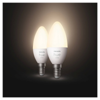 Philips Hue White 5,5W E14 sviečková LED 2 ks