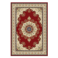 KONDELA Kendra Typ 3 koberec 100x150 cm vínovočervená / orientálny vzor