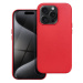 Leather Mag Cover Apple iPhone 15 Pro red