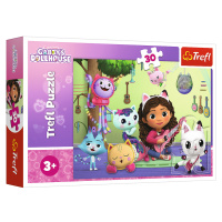 Trefl puzzle 30 dielikov - Gabby a jej krásny domček pre bábiky / Gabby´s Dollhouse
