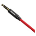 Audio Kábel Aux Baseus M30 3.5mm/3.5mm jack, 1.5 m, opletený, červeno-čierny