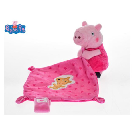 Peppa Pig Peppina zaspávač plyšový 11cm ružový