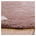 Detský bavlnený ručne vyrobený koberec Nattiot Little Deer, 70 x 110 cm